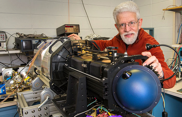 Paul O'Connor with LSST camera pathfinder