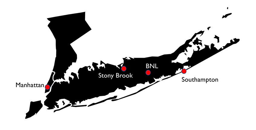 map of fixed observatory locations
