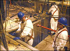 spent fuel pool canal liner