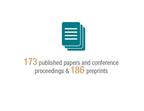 173 published papers and conference proceedings