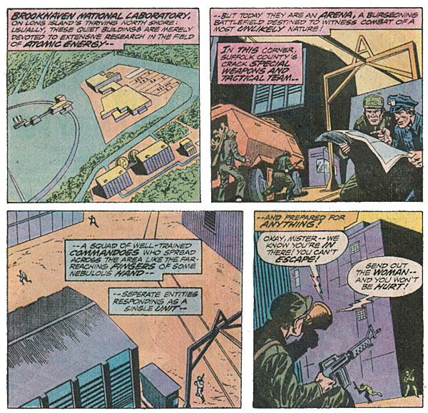 Panels from Spider-Man