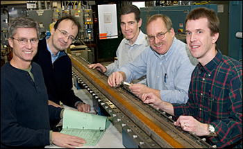 Fred Nobrega and Giorgio Ambrosio from Fermilab, and Mike Anerella, Glenn Jochen, and Jesse Schmalzl