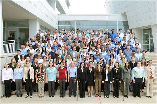 150 participating students at the 2010 DOE Office of Science Graduate Fellowship Research Meeting