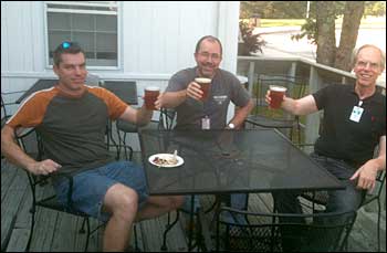 Jamie Nagle, Dave Morrison and John Haggerty