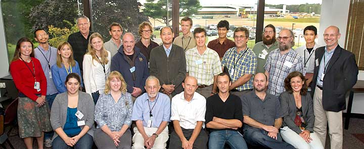 Participants at the Rock & Cell Workshop