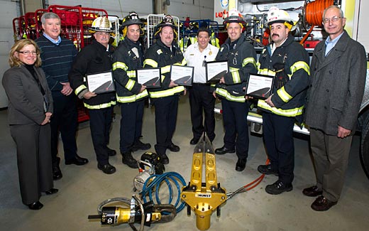 BNL Fire-Rescue crew