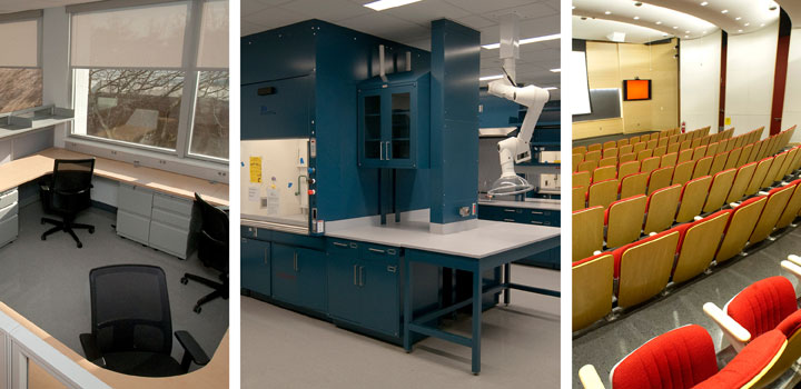 Renovate Science Labs II projects
