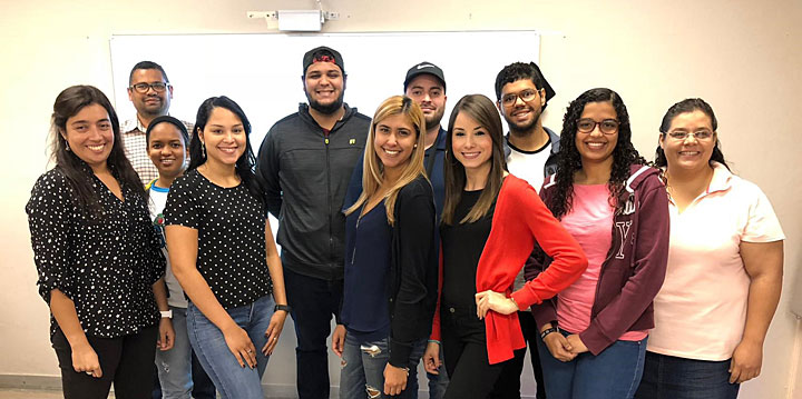 Students from the University of Puerto Rico