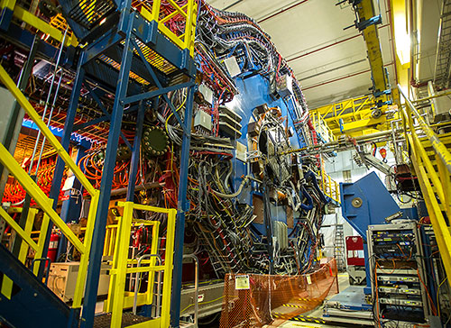 Photo of STAR detector at the Relativistic Heavy Ion Collider