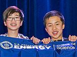 Middle School Science Bowl winners