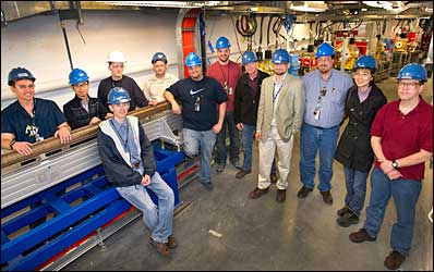 <h2>Commissioning the Linac at NSLS-II</h2><p>The commissioning of the National Synchrotron Light Source II’s linear accelerator, or Linac, signifies the first step in the completion of NSLS-II — a multi-year, multi-million dollar project that will yield the most sophisticated and powerful synchrotron light source in the world. <a href='/ps/news/news.asp?a=3054&t=today'>More...</a></p>