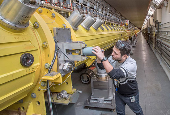 photo of linear accelerator