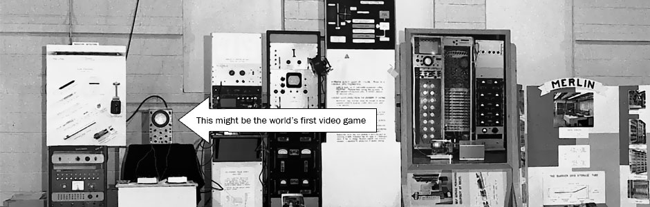 What is the oldest video game? Details of at-home video game history.