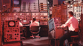 AGS control room