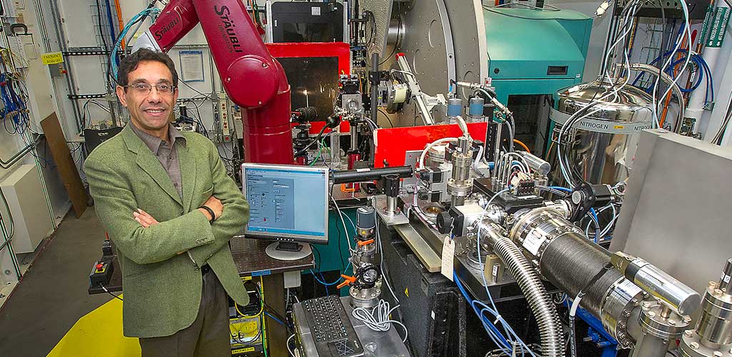 photo of NSLS-II XPD beamline