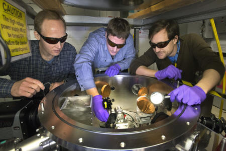 ion generation experimental chamber