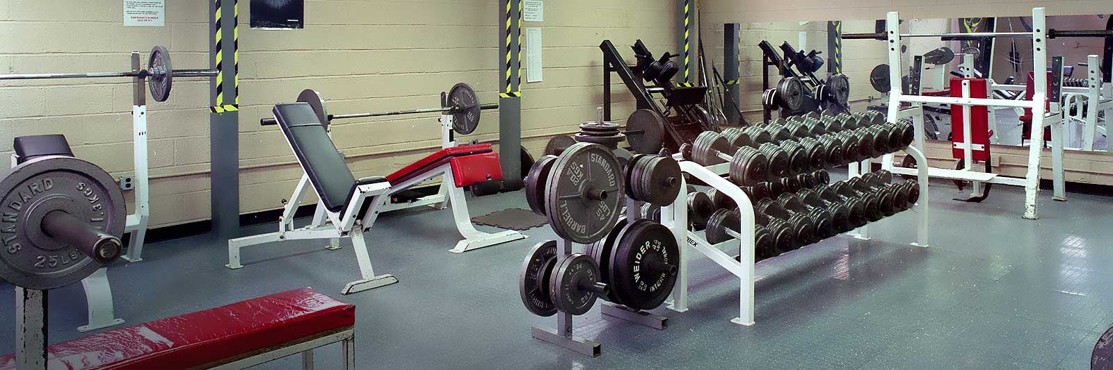 photo of weight rooml
