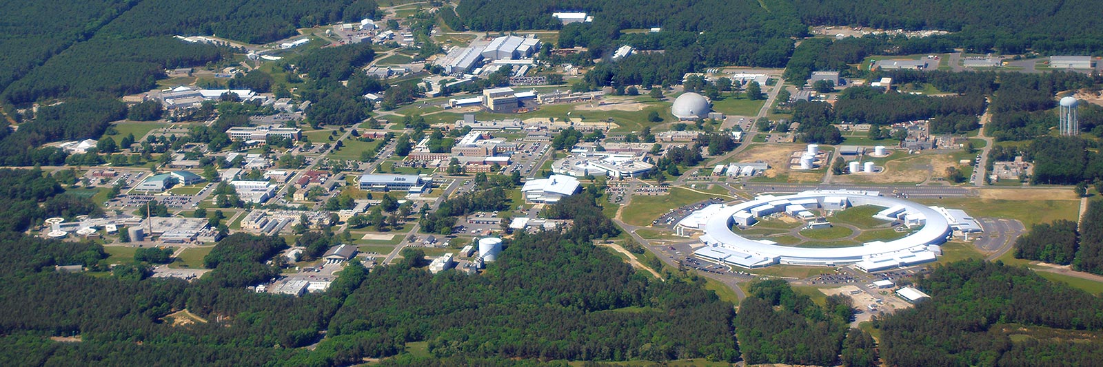 aerial photo of laboratory site