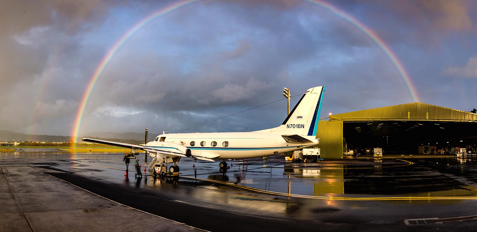 photo of Gulfstream-159 (G-1) research aircraft