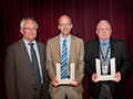 June 2012: John accepting the 2012 Brookhaven Science and Technology Award