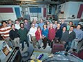 October 2014: Last beam at NSLS and a final photograph at the X22 beamline.