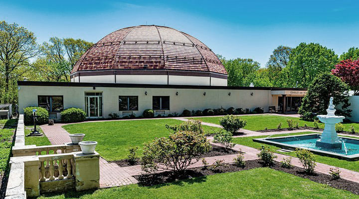 exterior photo of the Reichert Planetarium