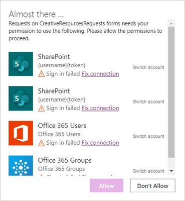 SharePoint error