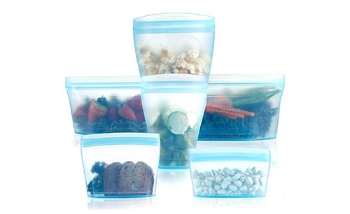 photo of Reusable Silicone Food Bag Set