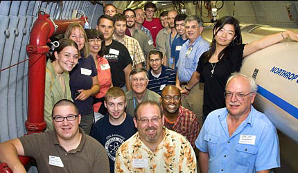 photo of students at RHIC