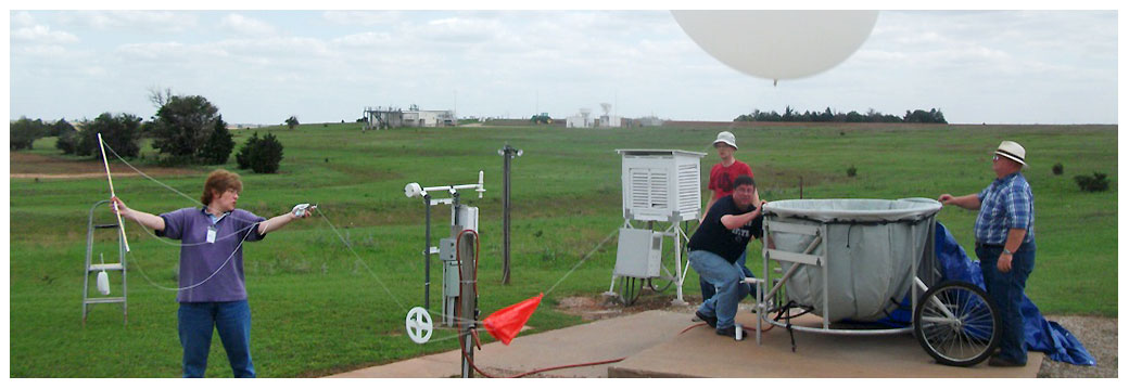 photo of balloon launch