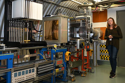 photo of NASA Space Radiation Laboratory