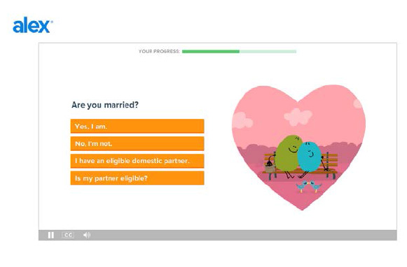 ALEX screenshot