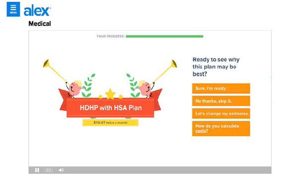 ALEX screenshot