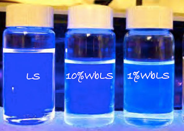 photo of liquid scintillators