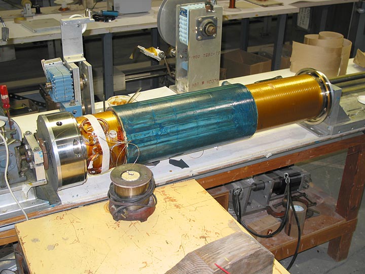 8 layer main quadrupole coilset