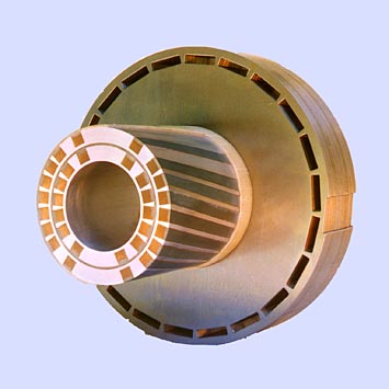 cross section drawing of a helical magnet