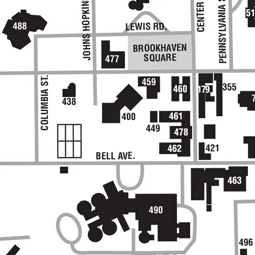 Laboratório Nacional de Brookhaven - Mapa - Brookhaven, Nova York