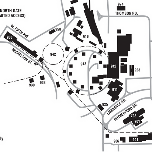 Laboratório Nacional de Brookhaven - Mapa - Brookhaven, Nova York