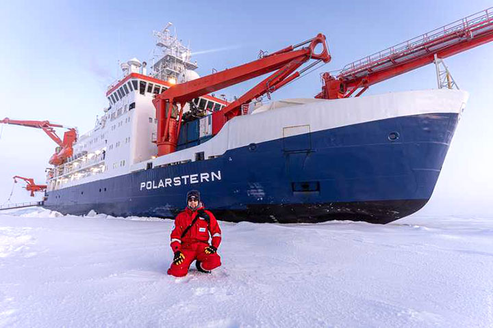 photo of the Polarstern