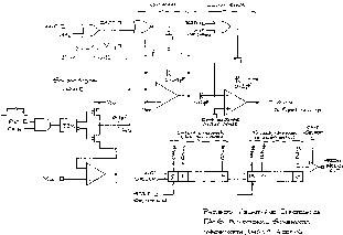 Functional schematic of pre-amp chip.