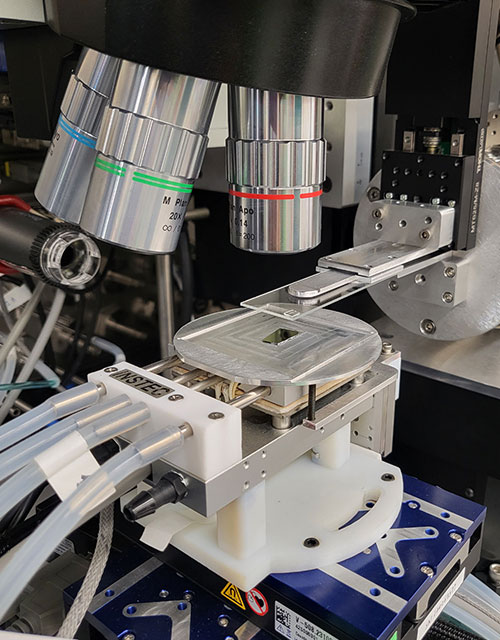 Photo of Stacker microscope stage