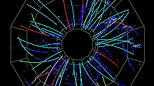 Particle tracks
