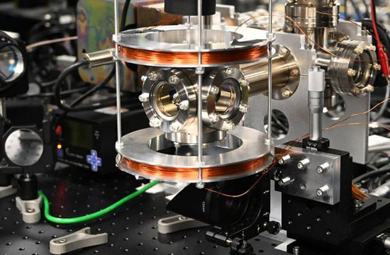photo of quantum research hardware