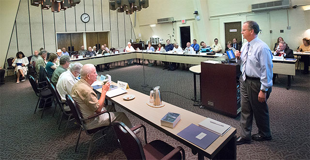 Photo of Community Adisory Council meeting