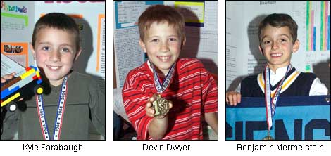 Photo of Science Fair winners