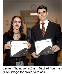 Picture of Lauren Thompson and Mitchell Fourman