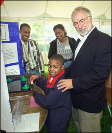 Photo of Congressman Bishop and Phillip Dennis