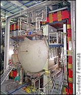 Photo of DZero detector