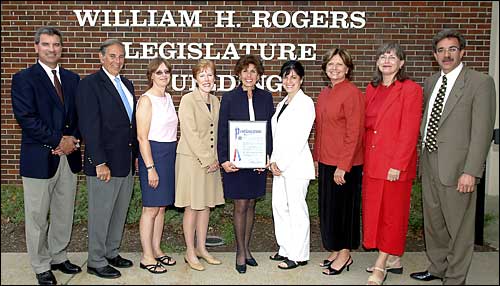 Legislature award photo
