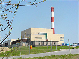 Photo of the Brookhaven Graphite Research Reactor